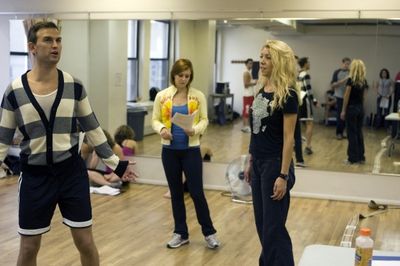 Daniel Reichard, Megan Sikora and director Kelly Devine  Photo