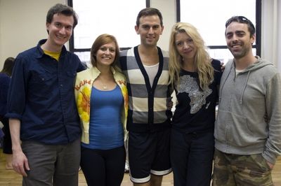 Mark Noonan, Megan Sikora, Daniel Reichard, Kelly Devine & Nick Oddy  Photo