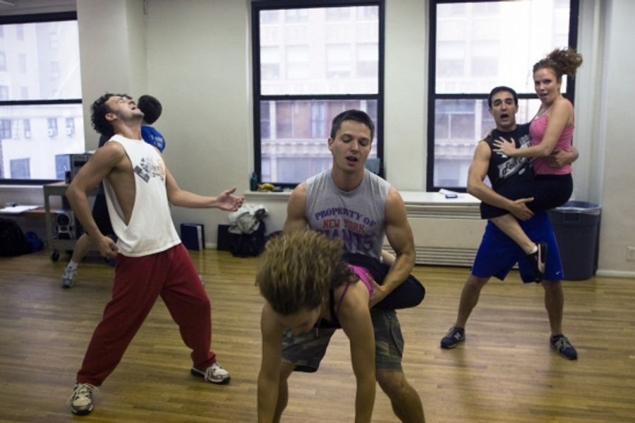 Photo Flash: NYMF 2009 - THE HAPPY EMBALMER In Rehearsal Image