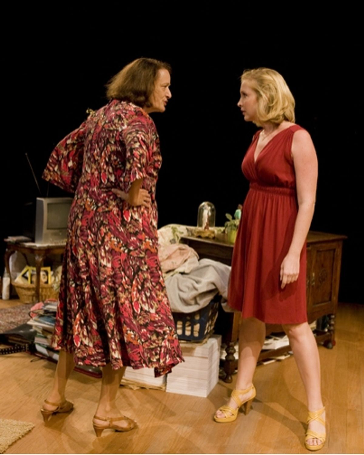 Nancy Robinette and Kimberly Parker Green at 