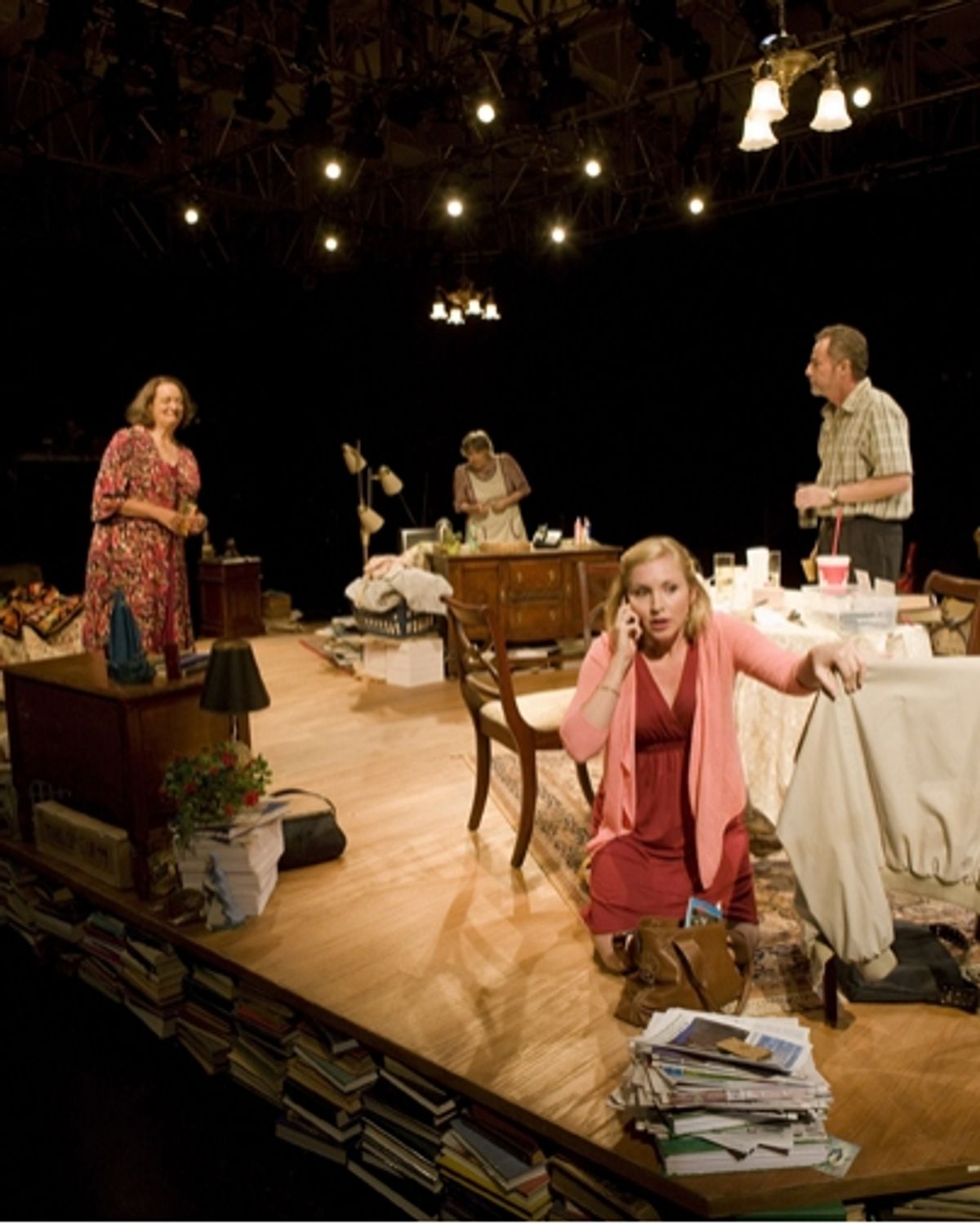 Nancy Robinette, Mikel Sarah Lambert, James Sutorius, and Kimberly Parker Green at 