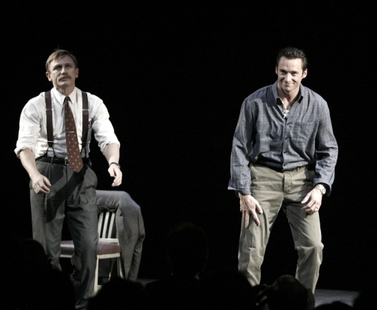 Daniel Craig and Hugh Jackman at 