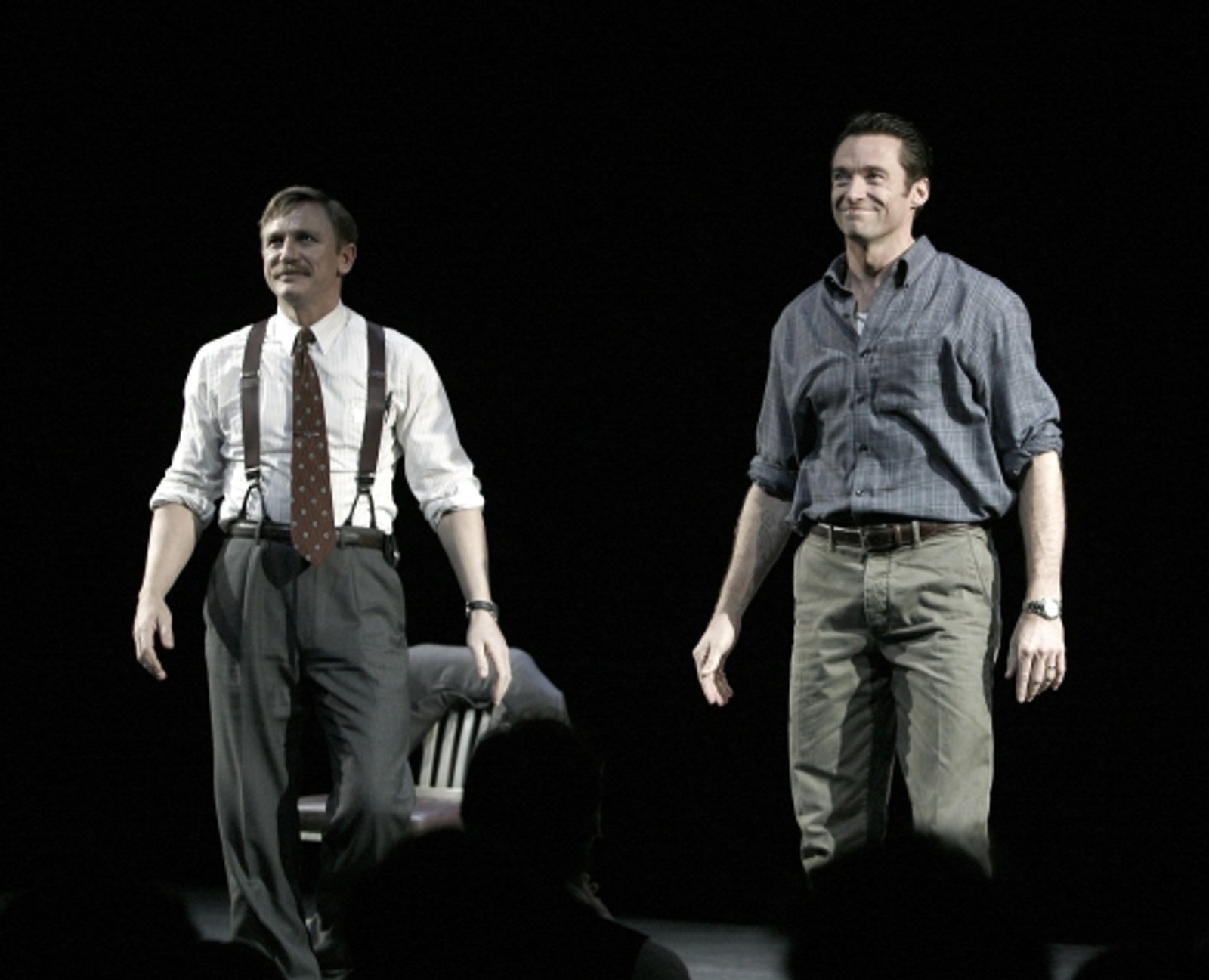 Photo Coverage: A STEADY RAIN Starring Jackman & Craig Opens On Broadway - The Curtain Call — photo 7 of 31