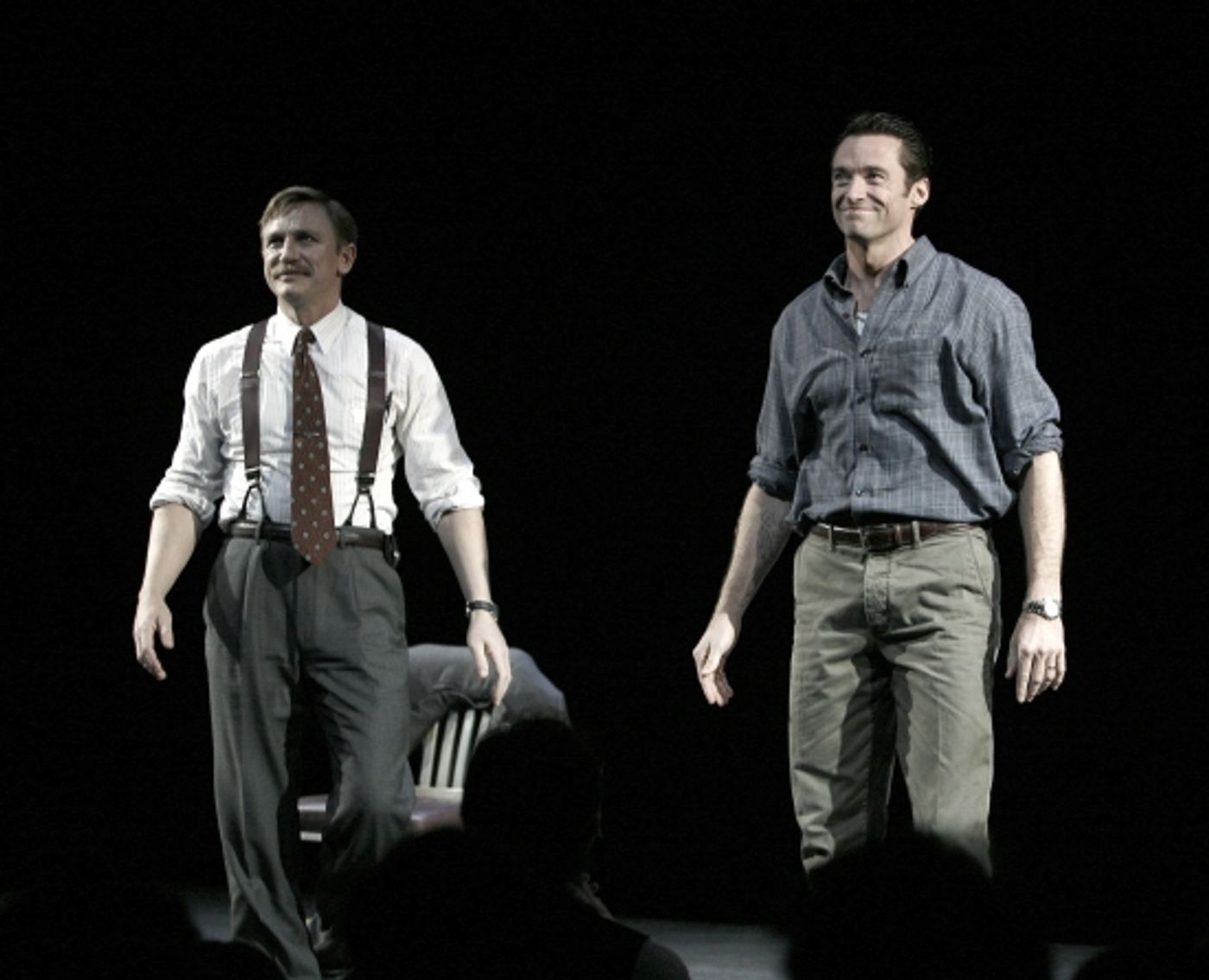 Photo Coverage: A STEADY RAIN Starring Jackman & Craig Opens On Broadway - The Curtain Call  Image