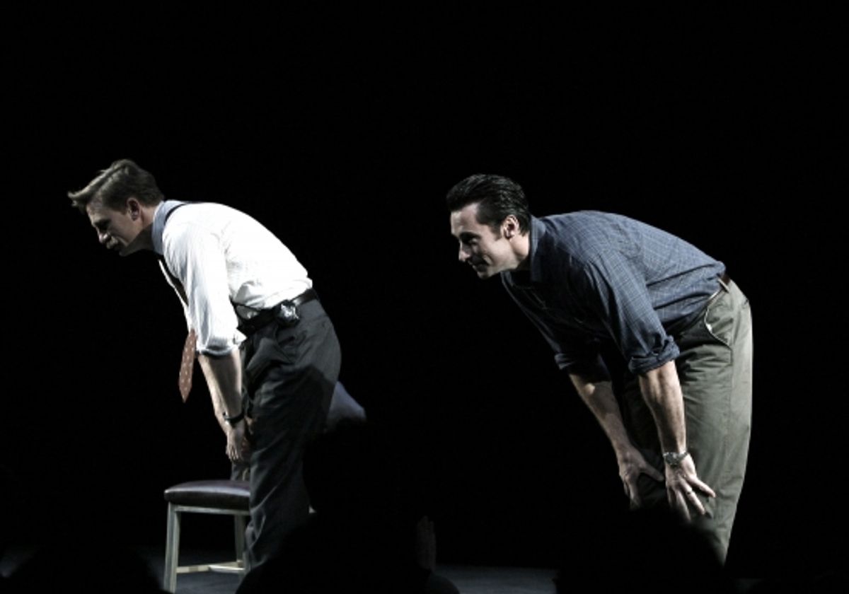 Daniel Craig and Hugh Jackman at 