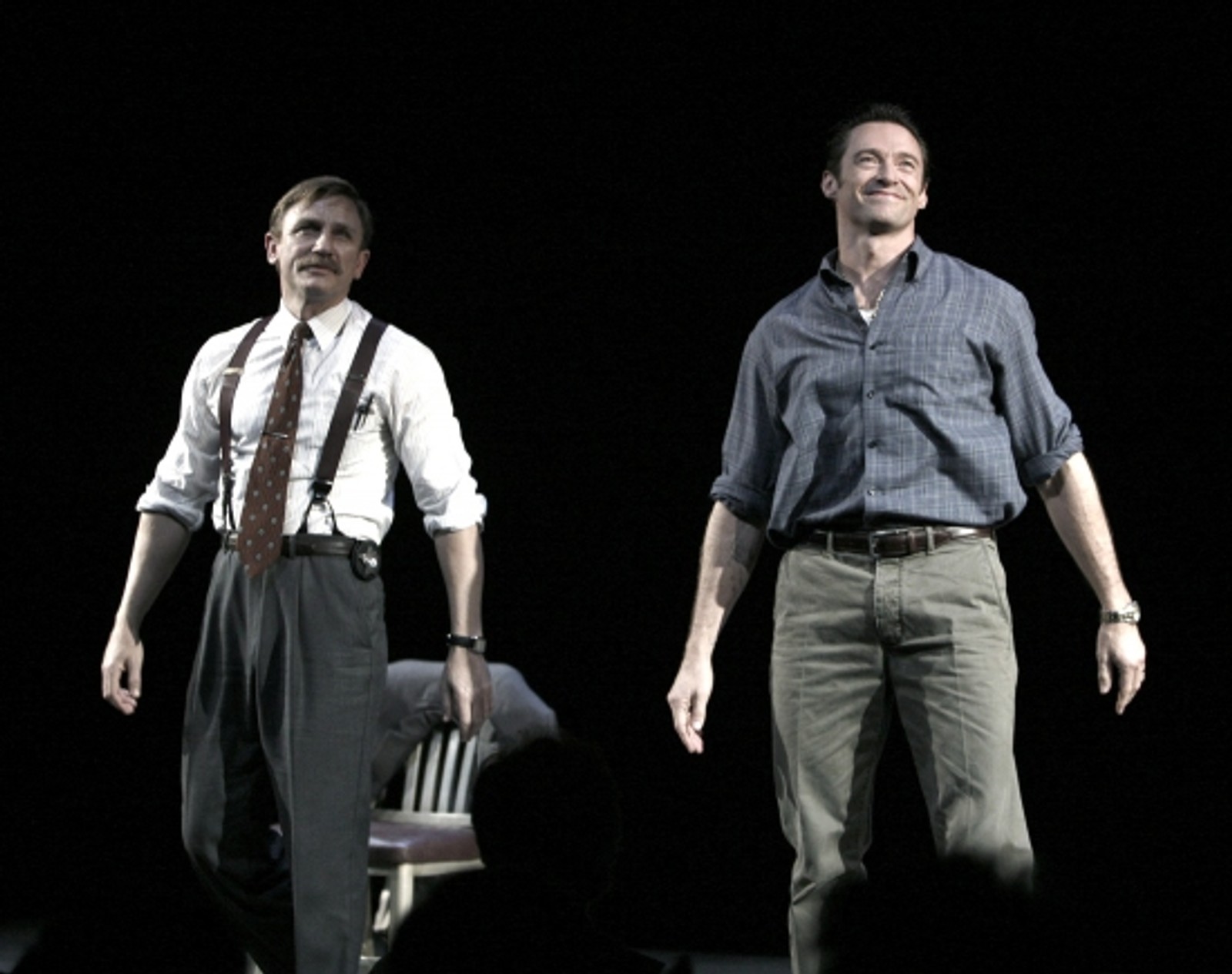 Photo Coverage: A STEADY RAIN Starring Jackman & Craig Opens On Broadway - The Curtain Call — photo 6 of 31