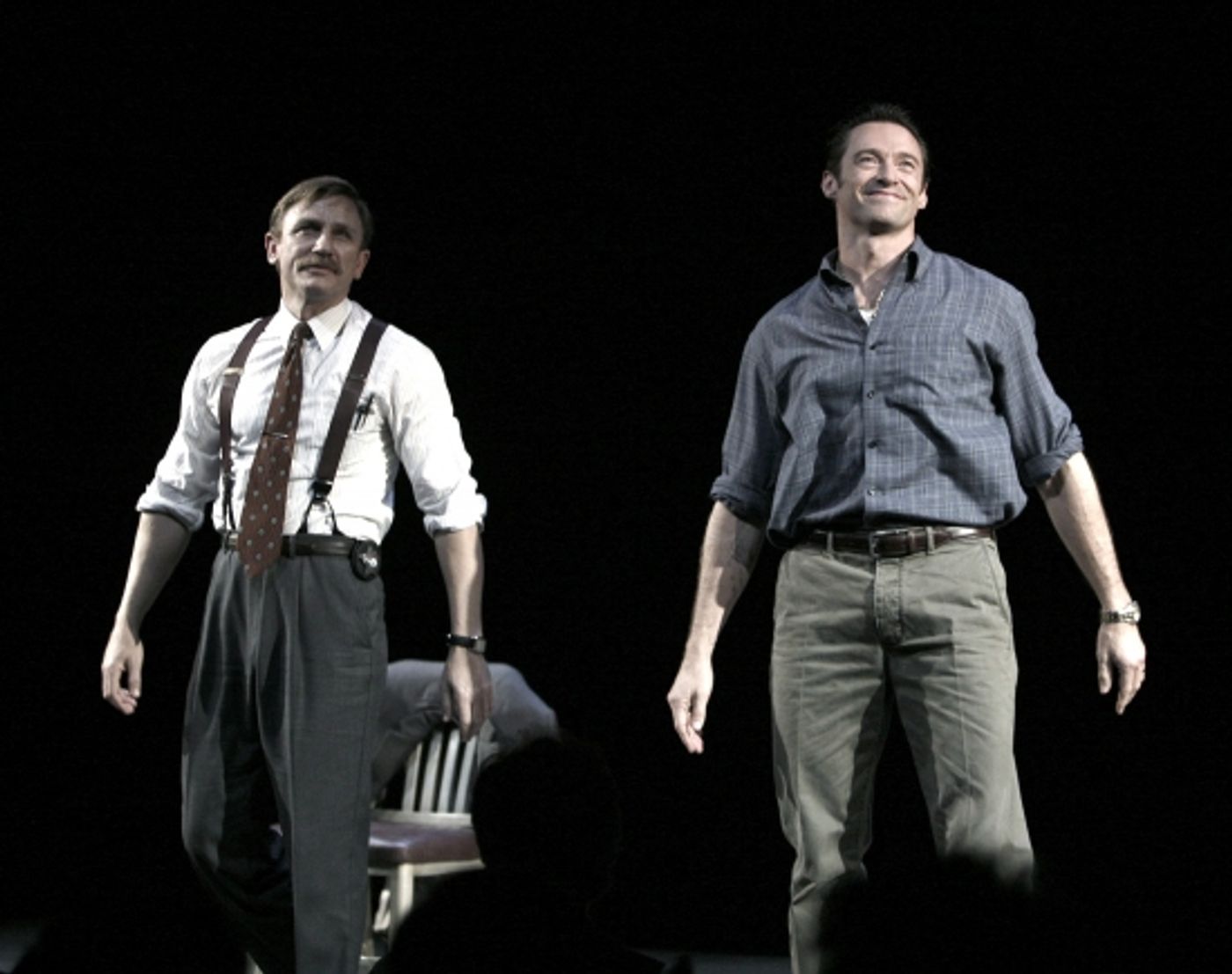 Photo Coverage: A STEADY RAIN Starring Jackman & Craig Opens On Broadway - The Curtain Call  Image