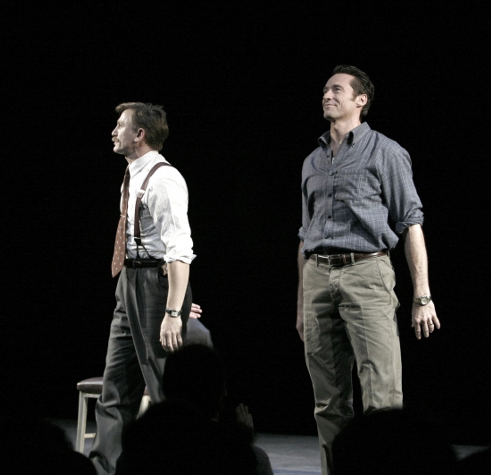Photo Coverage: A STEADY RAIN Starring Jackman & Craig Opens On Broadway - The Curtain Call — photo 10 of 31