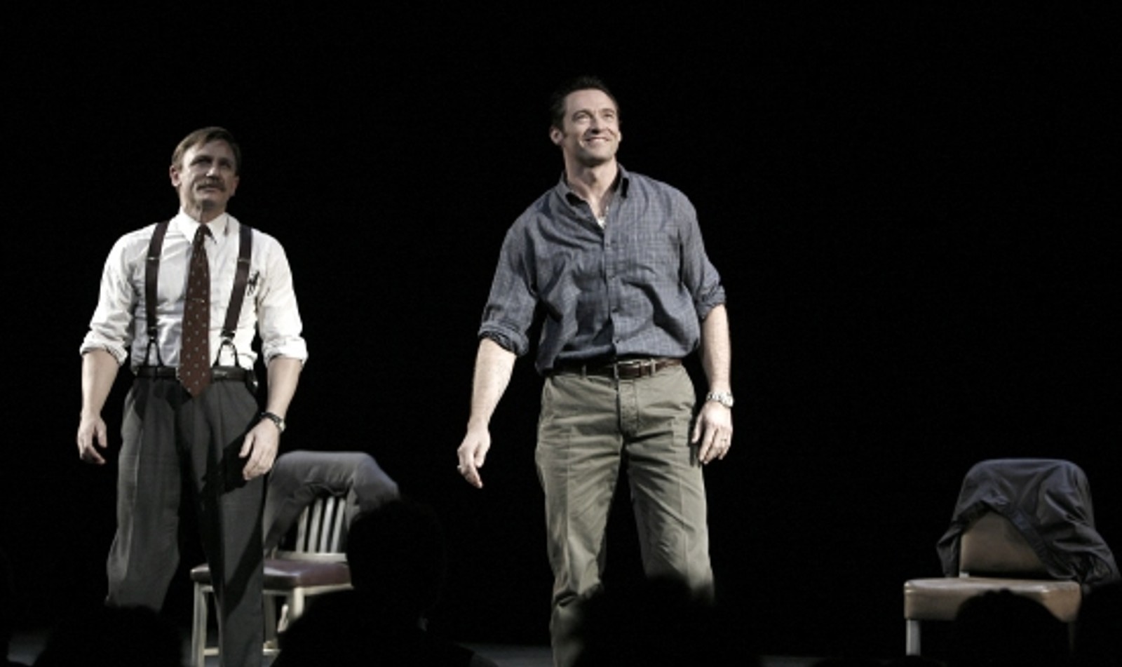 Photo Coverage: A STEADY RAIN Starring Jackman & Craig Opens On Broadway - The Curtain Call — photo 3 of 31