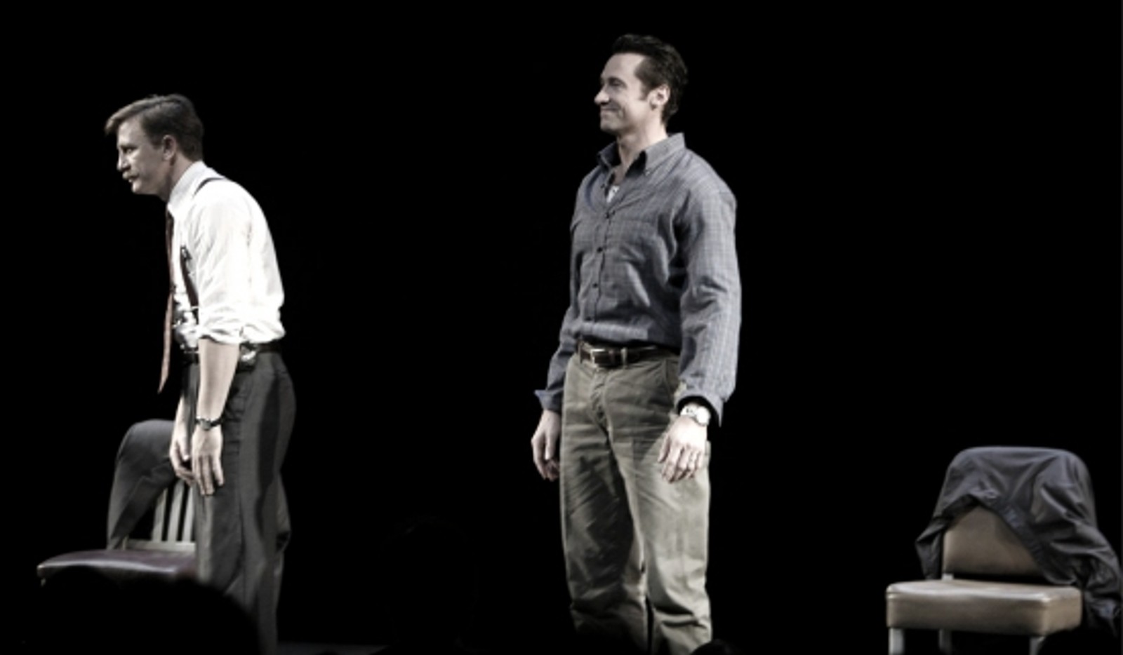 Photo Coverage: A STEADY RAIN Starring Jackman & Craig Opens On Broadway - The Curtain Call — photo 24 of 31