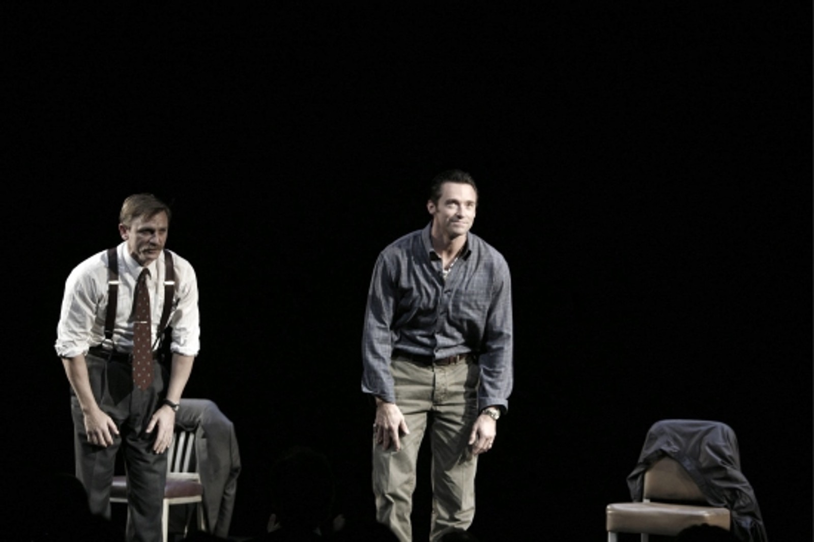 Photo Coverage: A STEADY RAIN Starring Jackman & Craig Opens On Broadway - The Curtain Call — photo 4 of 31