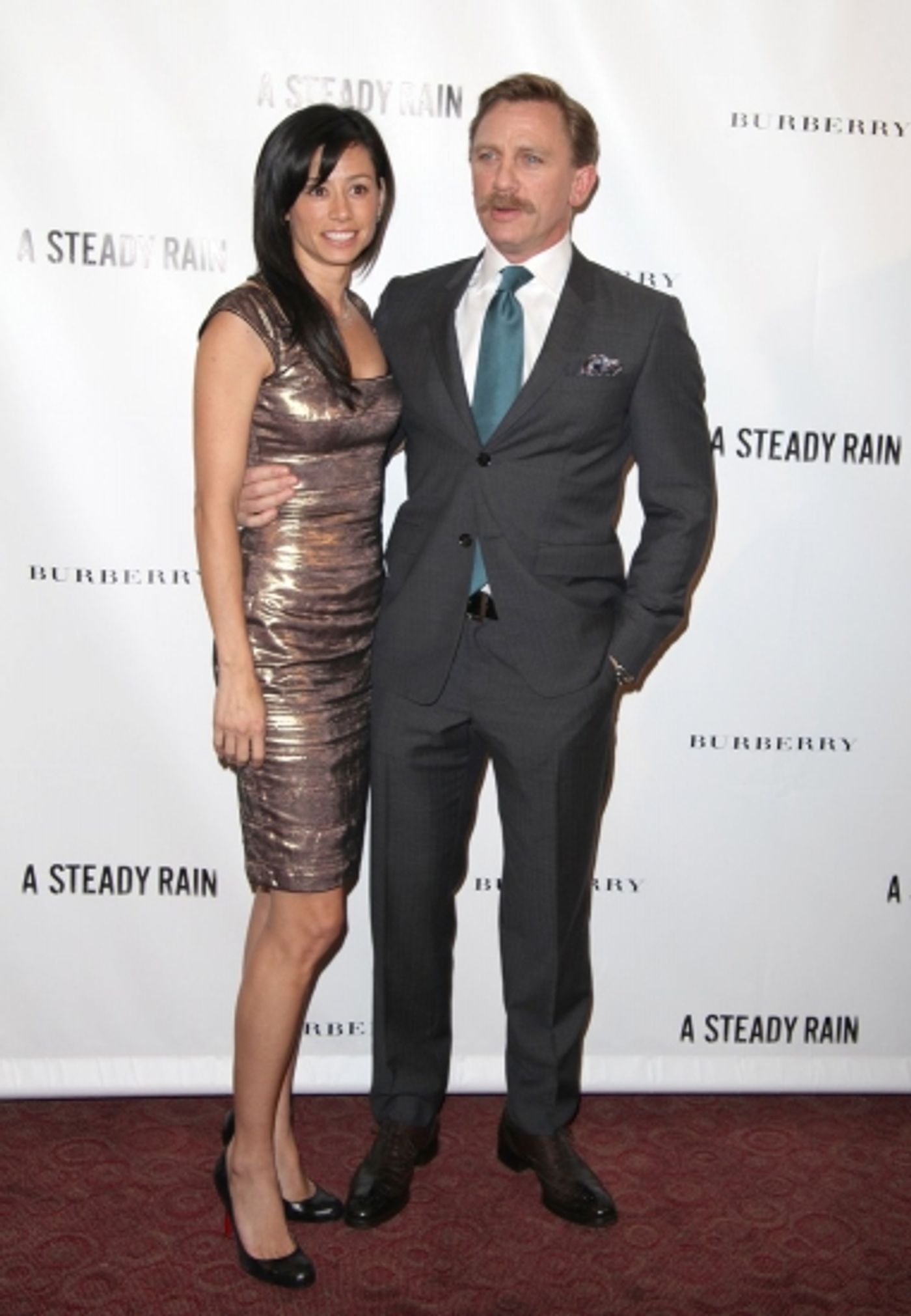 Photo Coverage: A STEADY RAIN - Opening Night Reception Photo Call  Image