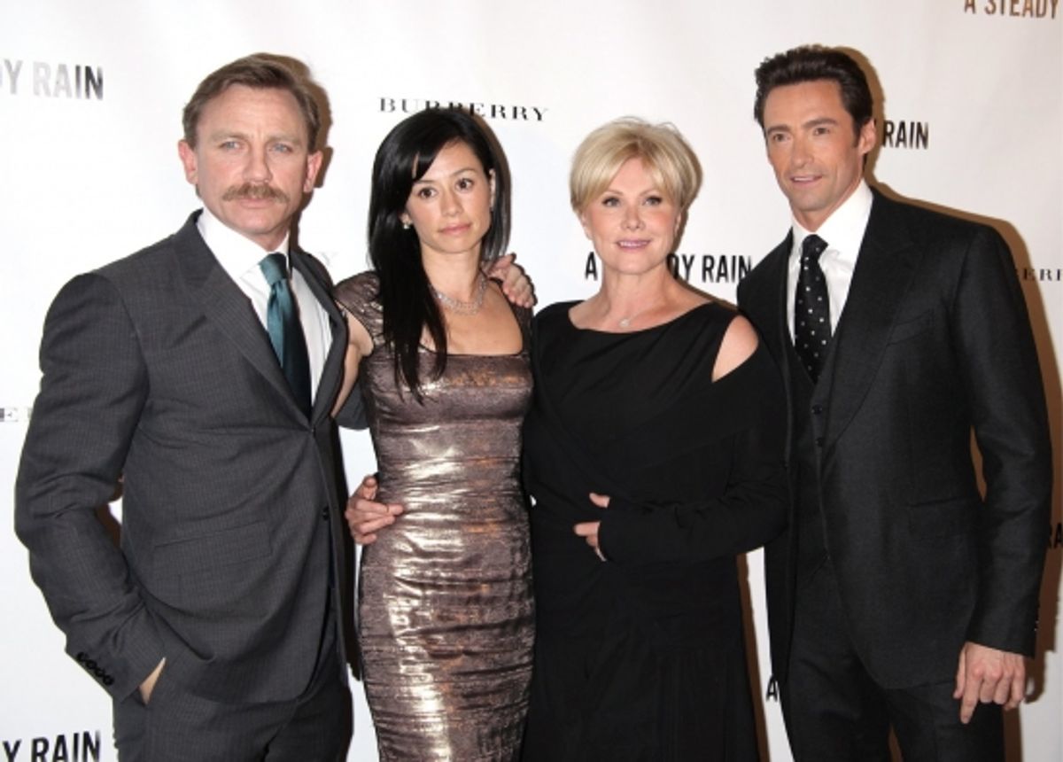 Daniel Craig, Satsuki Mitchell, Deborra-Lee Furness and Hugh Jackman at 