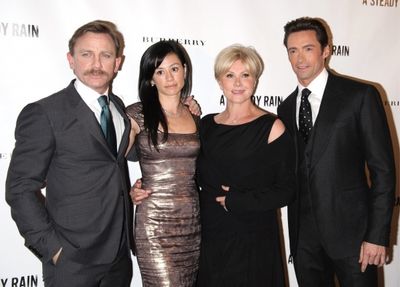 Daniel Craig, Satsuki Mitchell, Deborra-Lee Furness and Hugh Jackman Photo