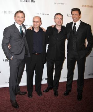 Daniel Craig, writer Keith Huff, director John Crowley and Hugh Jackman @ BroadwayWorld Daniel Craig, writer Keith Huff, director John Crowley and Hugh Jackman Photo