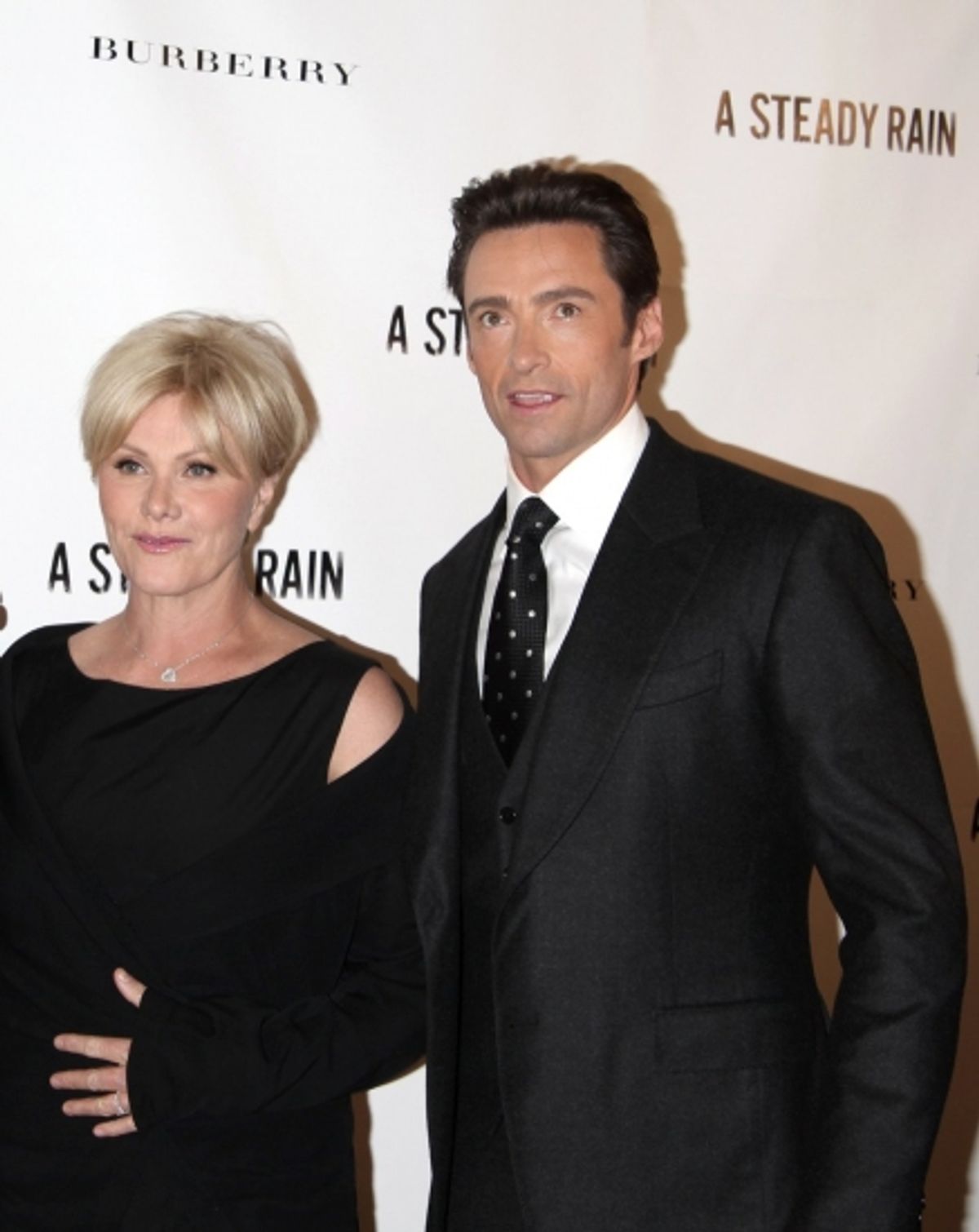 Deborra-Lee Furness and Hugh Jackman at 