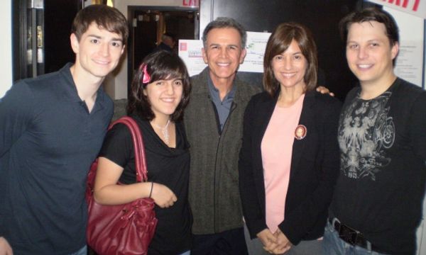 Jonathan Root, Isabel Plana, Tony Plana, Ada Maris and Jason Wooten Photo