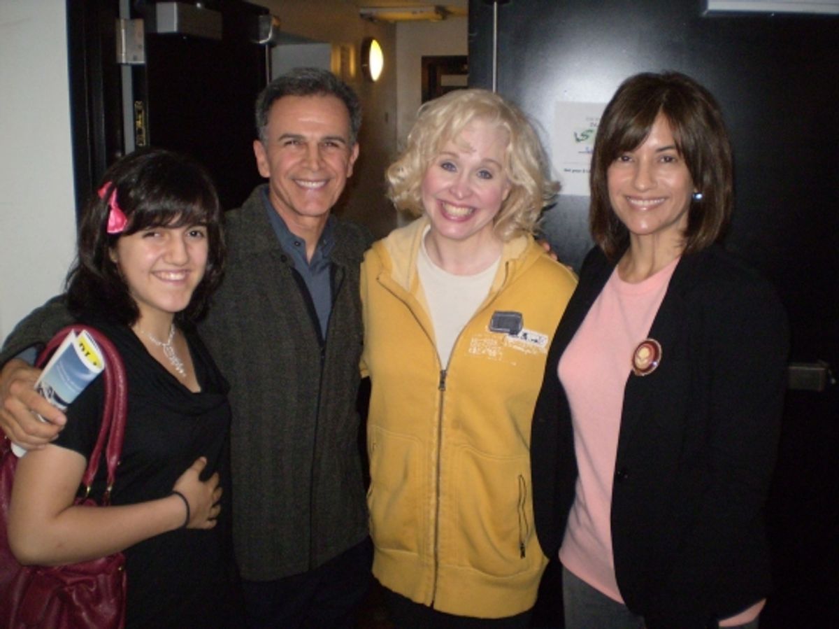 Isabel Plana, Tony Plana, Nancy Opel and  Ada Maris at 