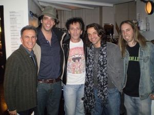 Tony Plana, Nick Cordero, Alan Childs, Chris Cicchino, and Dan Grennes @ BroadwayWorld Tony Plana, Nick Cordero, Alan Childs, Chris Cicchino, and Dan Grennes Photo