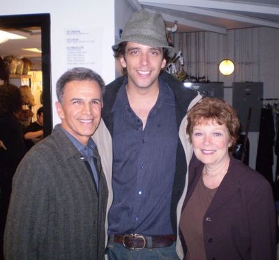 Tony Plana, Nick Cordero and Anita Gillette Photo