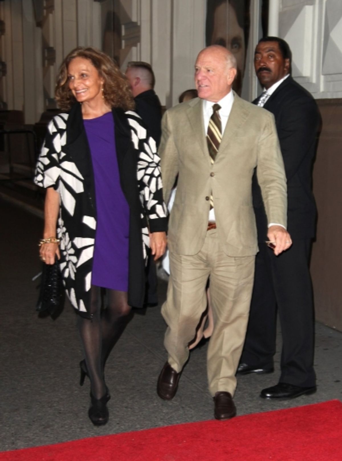 Diane Von Furstenberg & Barry Diller at 