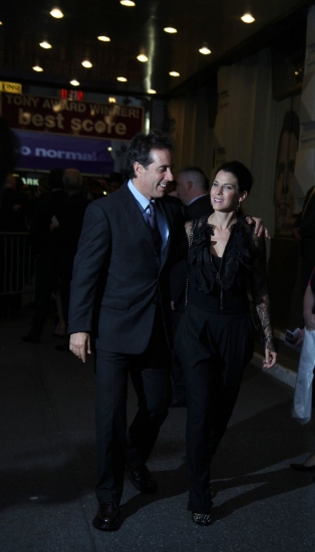 Jerry Seinfeld and Jessica Seinfeld at 
