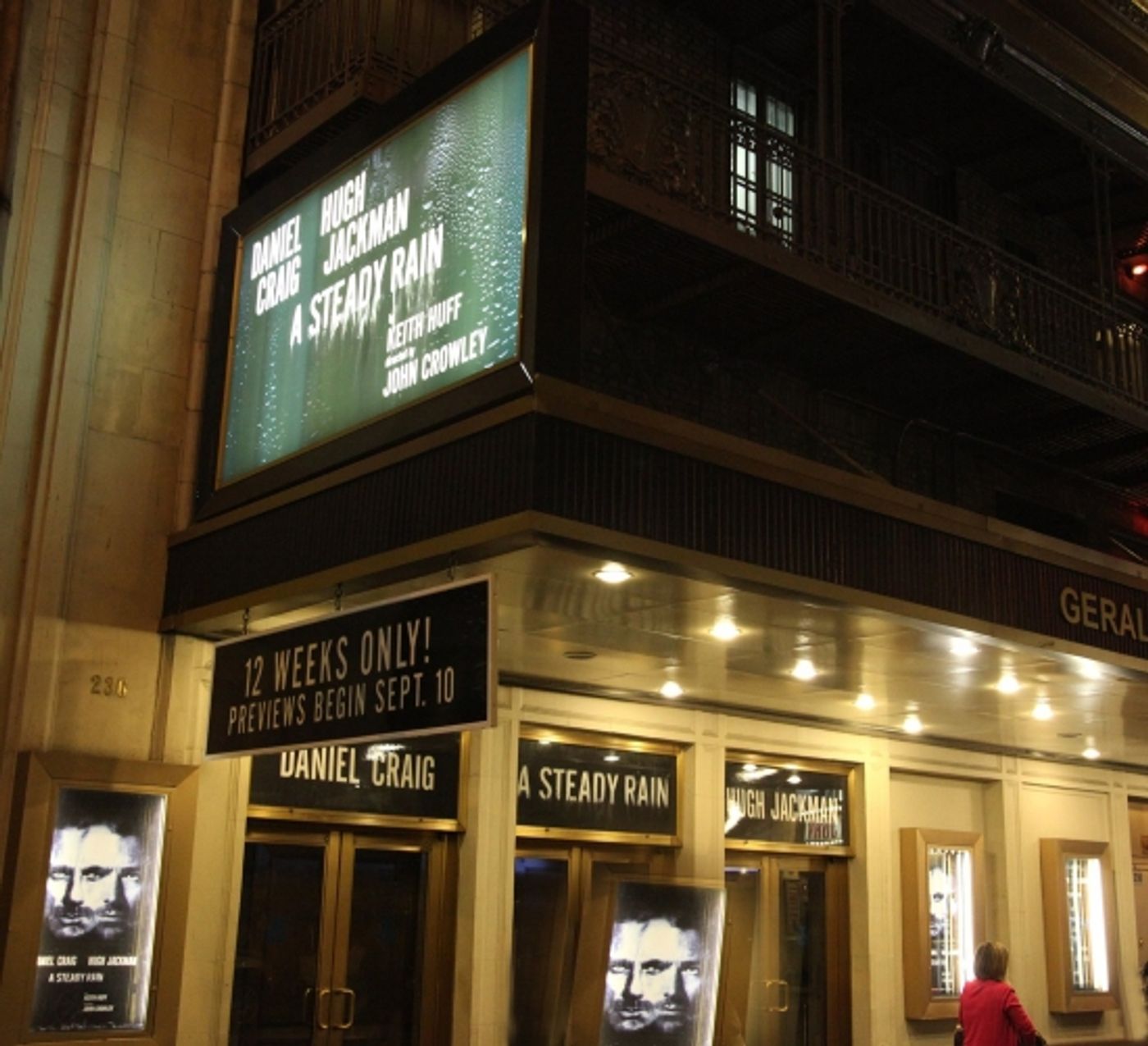 Photo Coverage: 'A Steady Rain' Arrivals  Image