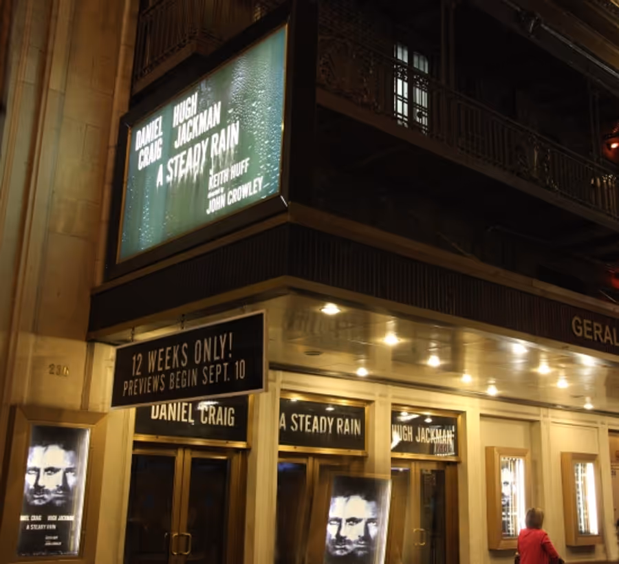 Photo Coverage: 'A Steady Rain' Arrivals Image
