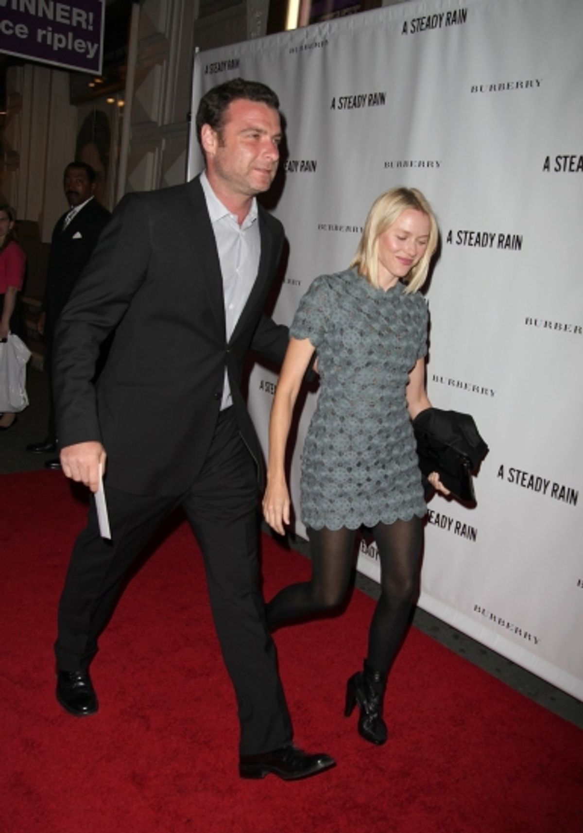 Liev Schreiber & Naomi Watts at 