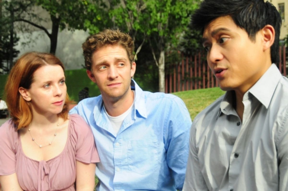 Kristin Maloney, Colin Hanlon and Paolo Montalban at 