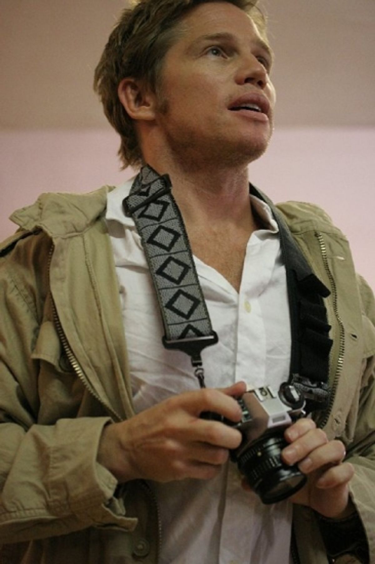 Jack Noseworthy at NYMF's UNDER FIRE Rehearsals