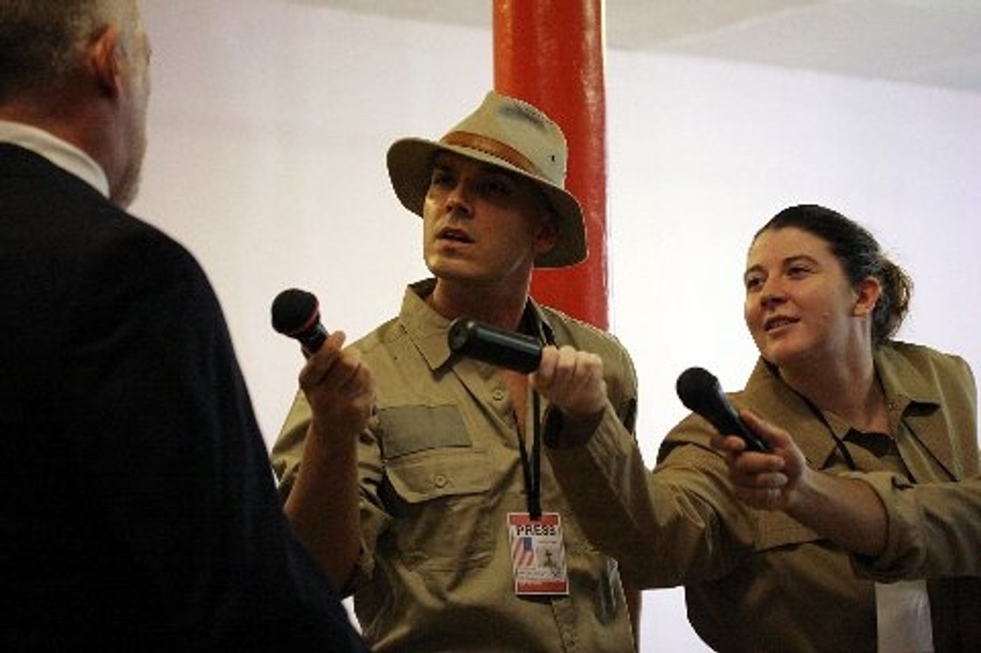 Photo Flash: NYMF's UNDER FIRE Rehearsals  Image