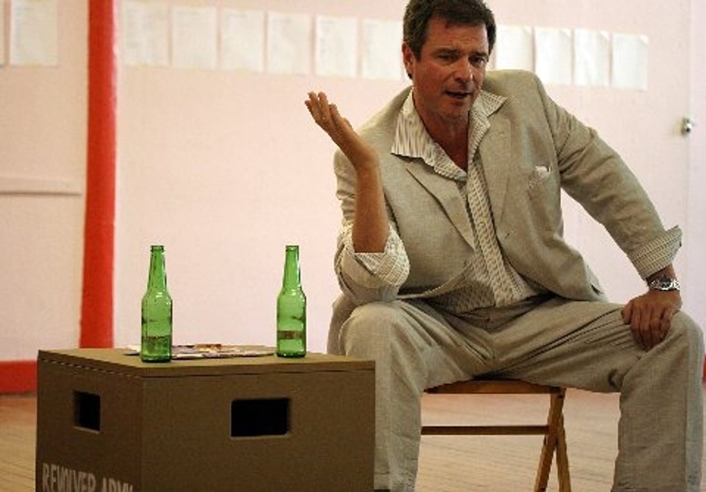 Photo Flash: NYMF's UNDER FIRE Rehearsals  Image