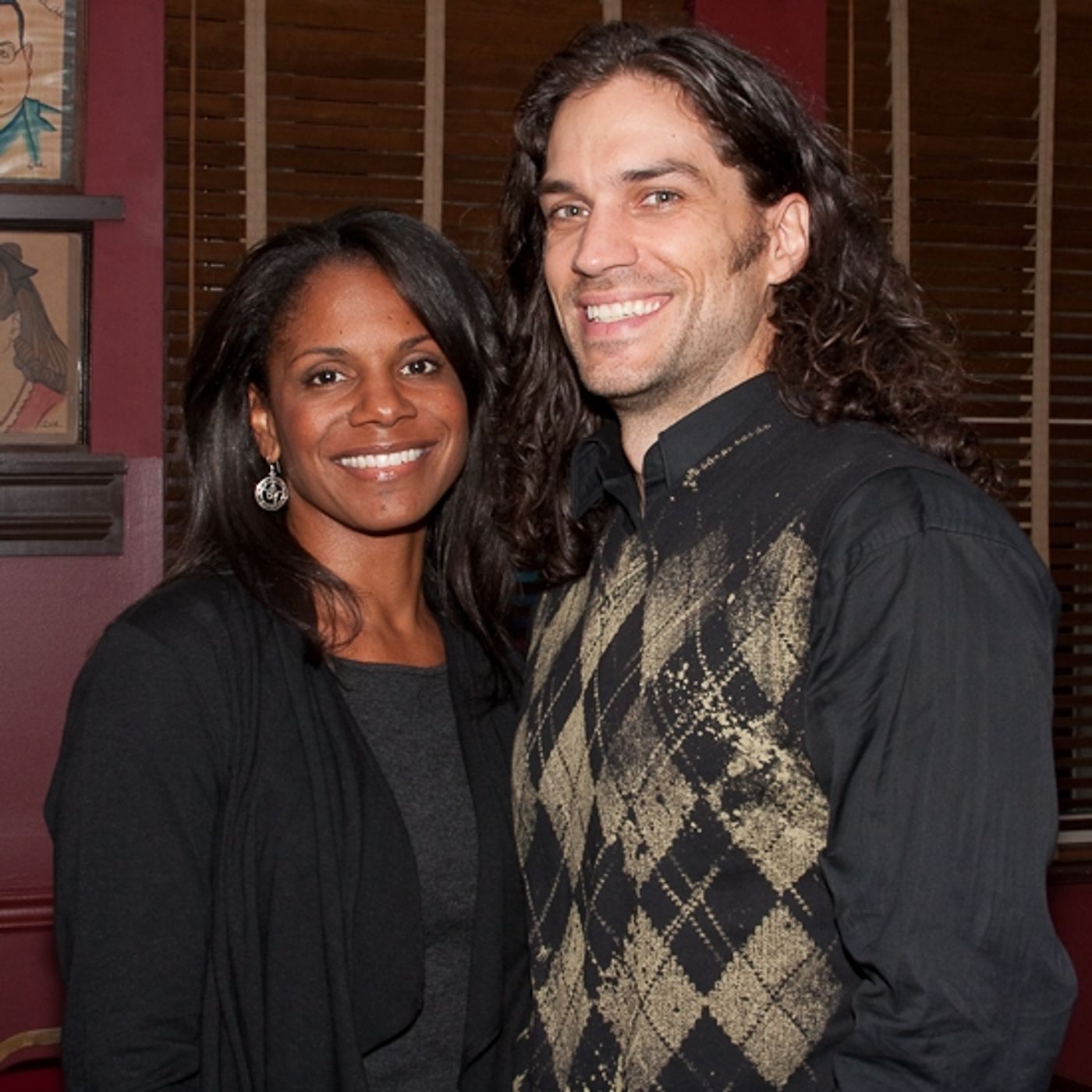 Photo Coverage: HAIR Stars Gavin Creel and Will Swenson Unveil Their Sardi's Portraits  Image