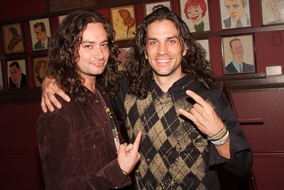 Constantine Maroulis and Will Swenson Photo