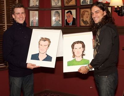 Gavin Creel and Will Swenson Photo