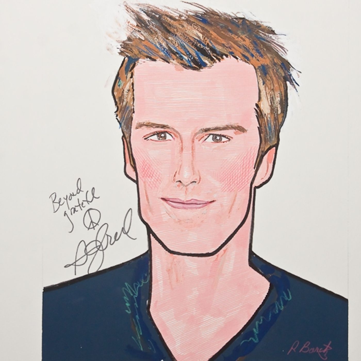 Photo Coverage: HAIR Stars Gavin Creel and Will Swenson Unveil Their Sardi's Portraits  Image