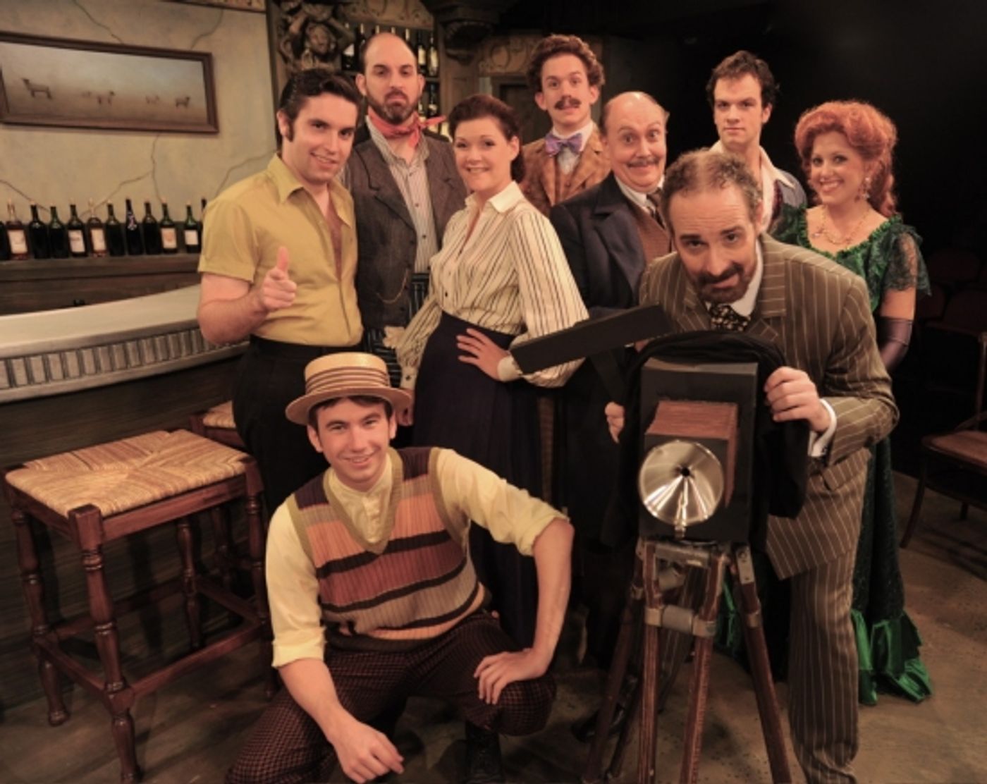 Photo Flash: PICASSO AT THE LAPIN AGILE  Ends Its Run At Circle Theatre On 10/24  Image