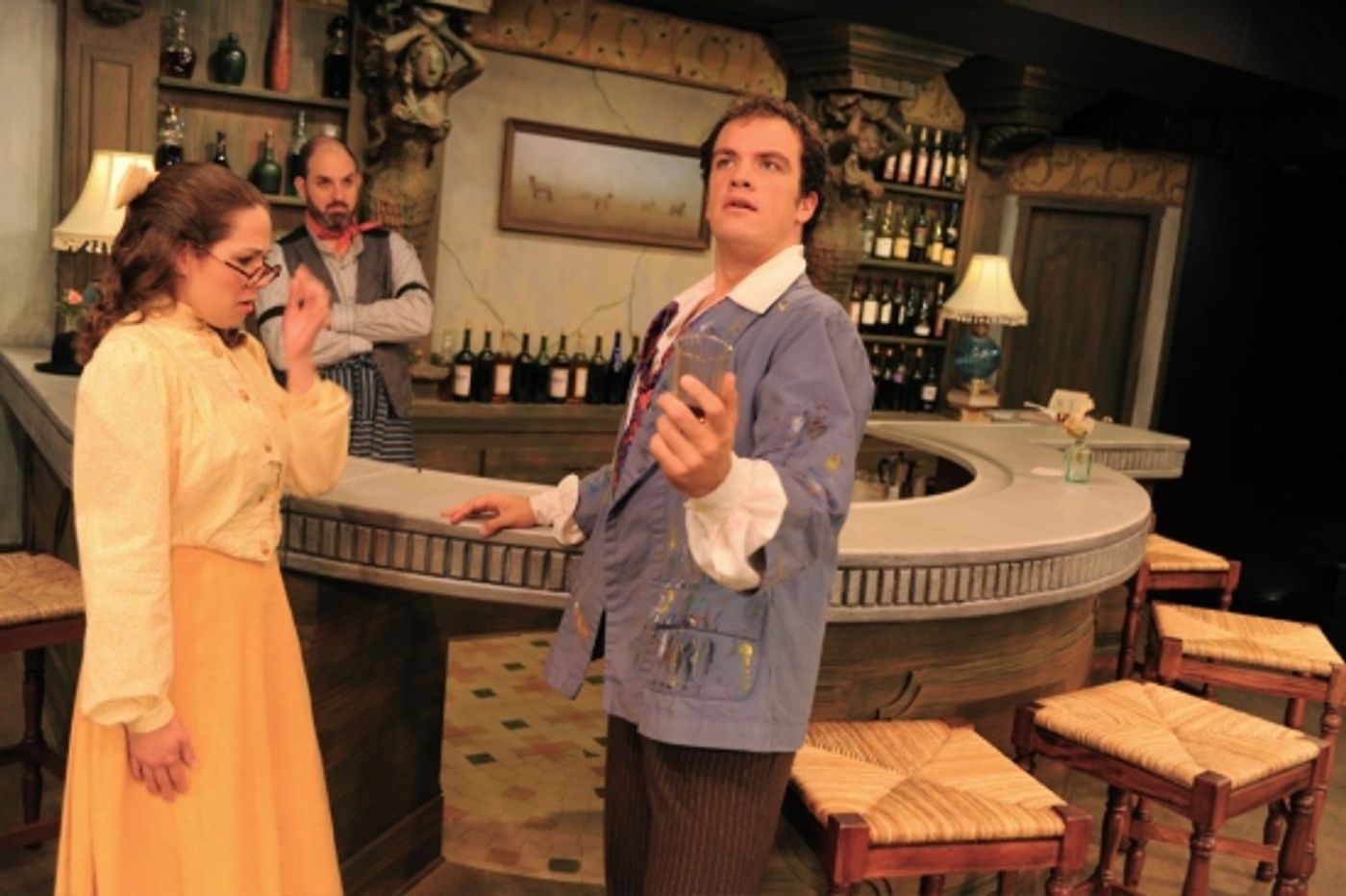 Photo Flash: PICASSO AT THE LAPIN AGILE  Ends Its Run At Circle Theatre On 10/24  Image