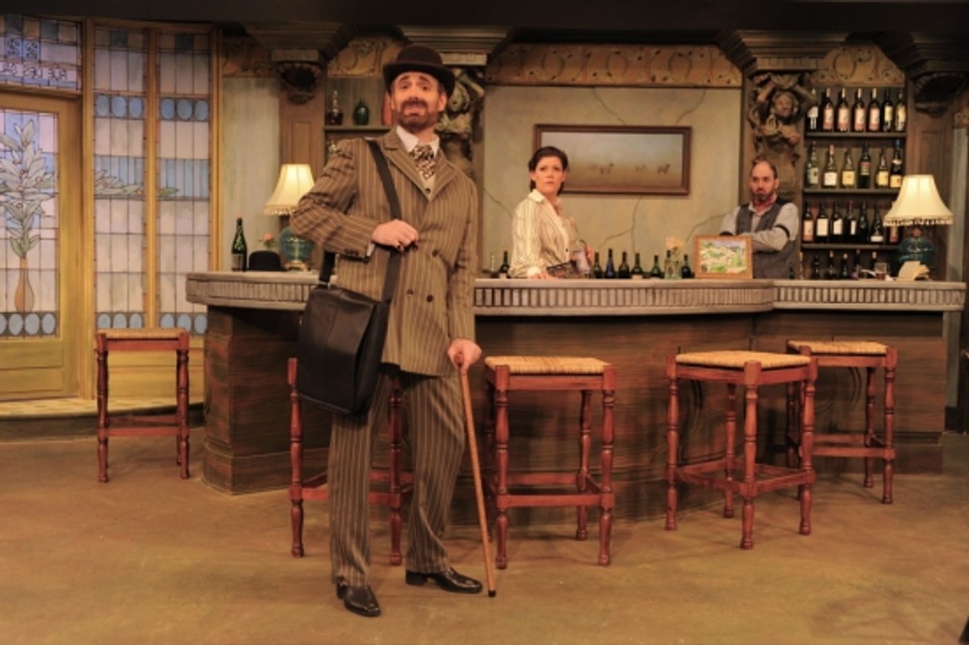 Photo Flash: PICASSO AT THE LAPIN AGILE  Ends Its Run At Circle Theatre On 10/24  Image