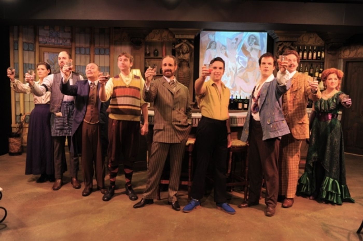 Photo Flash: PICASSO AT THE LAPIN AGILE  Ends Its Run At Circle Theatre On 10/24  Image
