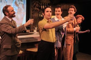 Paul Taylor, Eric Dobbins, Andrew Milbourn, Daniel Fredrick, and Elizabeth Annunziato @ BroadwayWorld Paul Taylor, Eric Dobbins, Andrew Milbourn, Daniel Fredrick, and Elizabeth Annunziato Photo