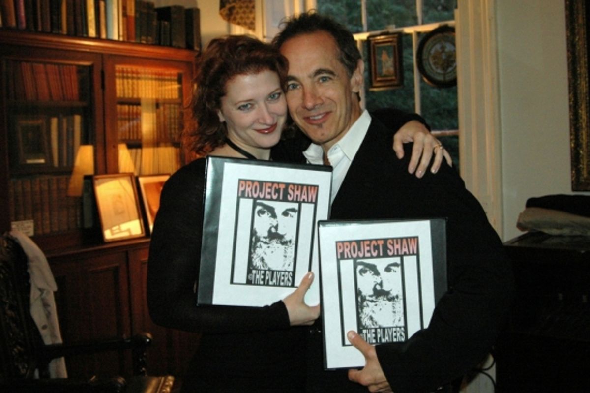 Kerry O'Malley and Jason Graae at 