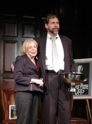 Anita Jaffe (Associate Producer) and David Staller Photo