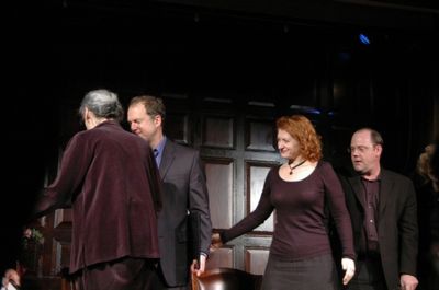 Marian Seldes, Daniel Jenkins, Kerry O'Malley, David Cote Photo