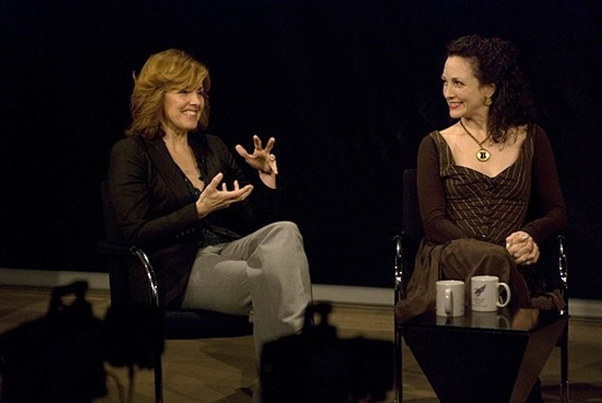 Alice Ripley and Bebe Neuwirth  at 