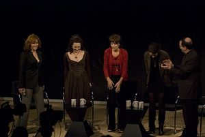Alice Ripley, Bebe Neuwirth, Beth Leavel, Laura Benanti and Howard Sherman @ BroadwayWorld Alice Ripley, Bebe Neuwirth, Beth Leavel, Laura Benanti and Howard Sherman Photo