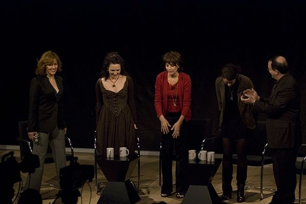 Alice Ripley, Bebe Neuwirth, Beth Leavel, Laura Benanti and Howard Sherman Photo