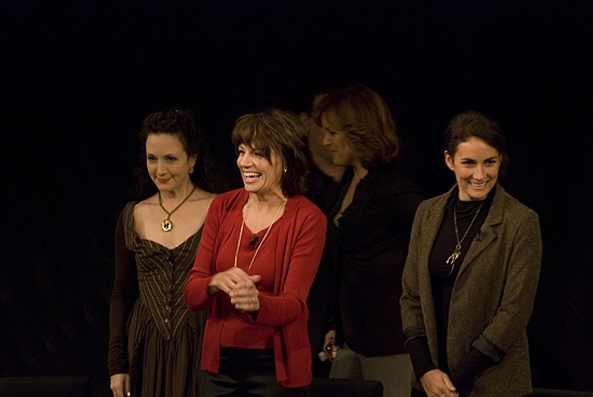 Bebe Neuwirth, Beth Leavel, Alice Ripley and Laura Benanti at 