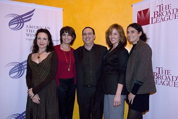 Bebe Neuwirth, Beth Leavel, Howard Sherman, Alice Ripley and Laura Benanti Photo